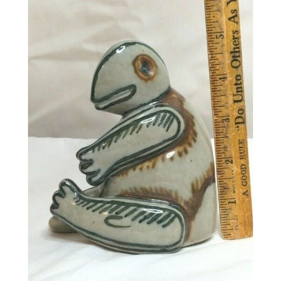 Sten Lykke Madsen Bing Grondahl B&G glazed Stoneware Denmark Danish 7045 figurin - Picture 11 of 12